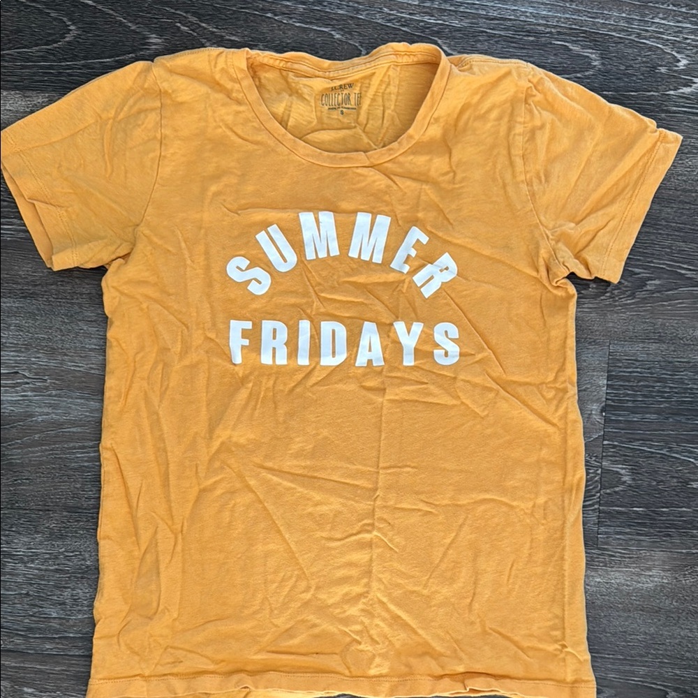 J. Crew Collector Tee in Mustard
